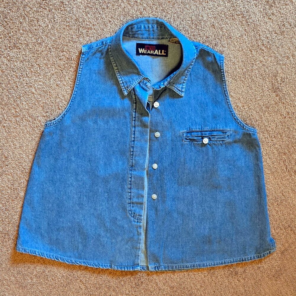Forever WearAll Lady’s Denim Vest